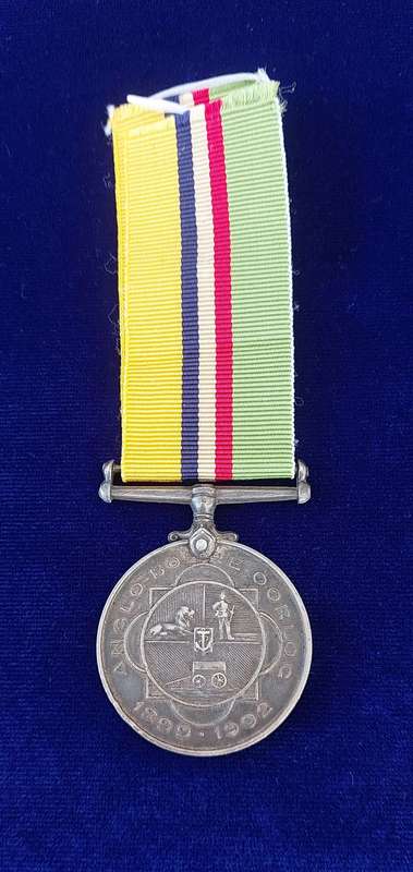 - ABO (Anglo-Boere War Medal to Burger. G.J. Engelbrecht  -