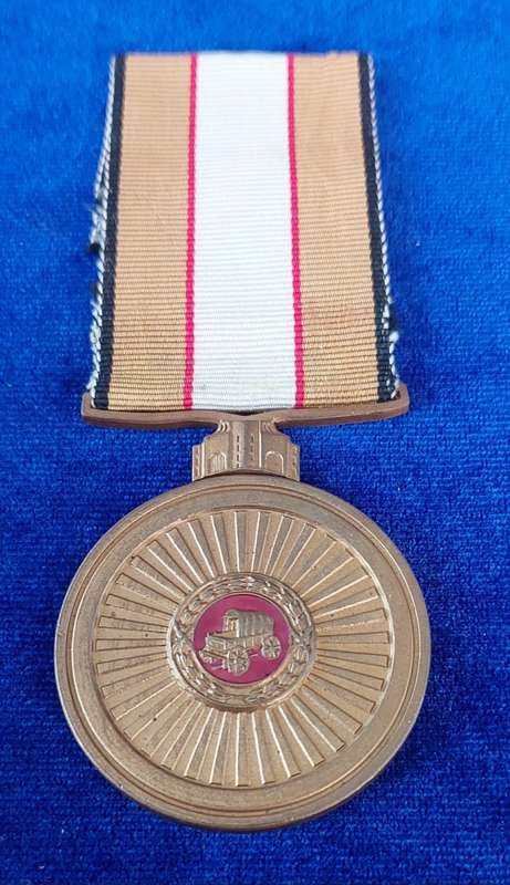 - (SAR) South African Railway Police (Full Size) Medal for Faithful Service -