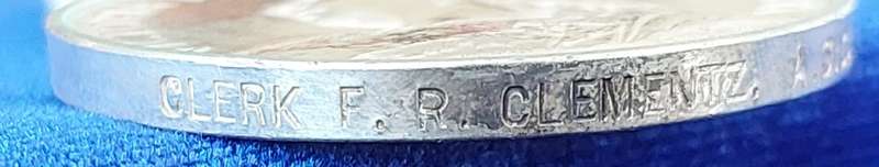 - QSA (Queen`s South Africa Medal) with 3 x Clasps to Clerk F.R. Clementz. A.S.C.  -