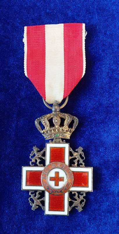 - Netherlands Kingdom, Cross of Merit of the Dutch Red Cross -