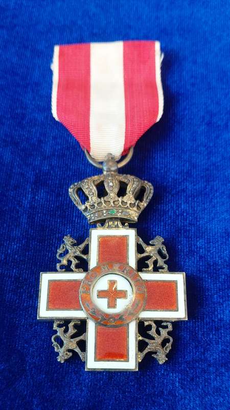 - Netherlands Kingdom, Cross of Merit of the Dutch Red Cross -