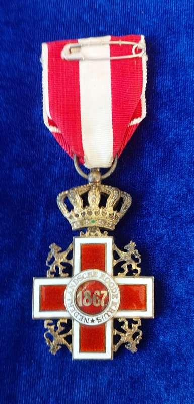- Netherlands Kingdom, Cross of Merit of the Dutch Red Cross -