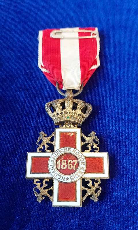 - Netherlands Kingdom, Cross of Merit of the Dutch Red Cross -