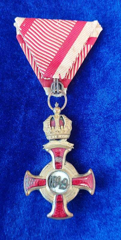 - Austria Imperial, An 1849 Merit Cross, 1st Class -