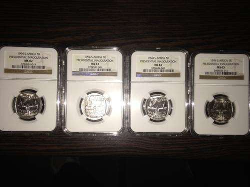 ***1994 PRESIDENTIAL INAUGURATION ALL BUILDING INFRONT! NGC GRADED MS62,63,64,65***