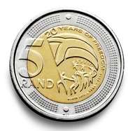 ***10 Availible*** 2014 R5 20 Years of Democracy***