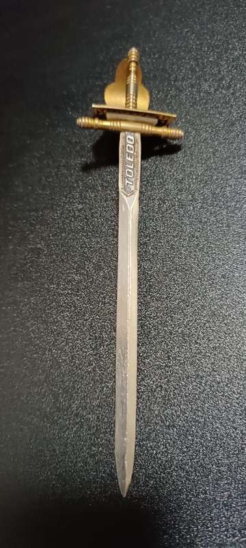 Vintage Spain Toledo Mini Sword/Letter Opener