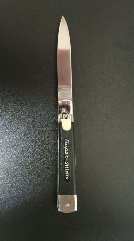 RARE Super Stiletto Lever Automatic Switchblade Knife