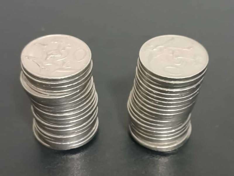 A Quantity of 40 Old South African 50 Cent Coins