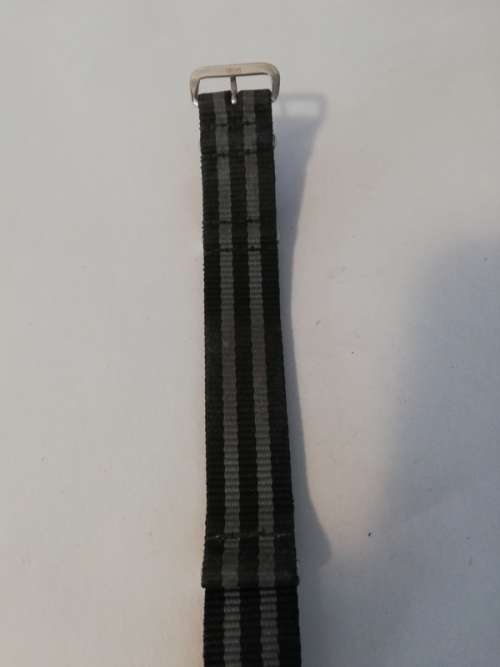 Three watch straps, 2 Nato, 1 leather
