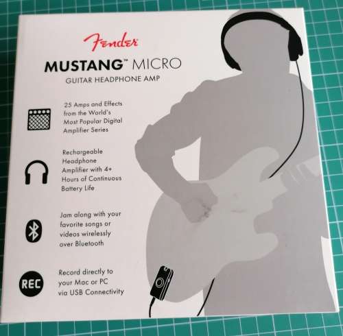 Fender Mustang Micro Guitar Headphone Amp