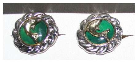 FUNKY MOOD RINGS  - ROUND FANCY DOLPHIN ( Adjustable )
