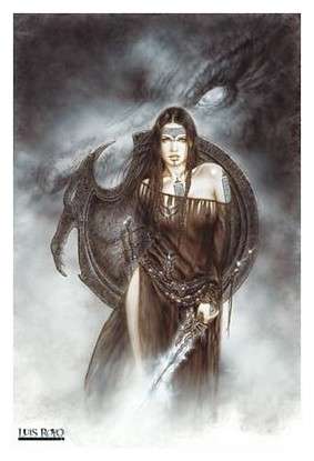 STUNNING NEW IMPORTED LUIS ROYO POSTER - DRAGON SPIRIT