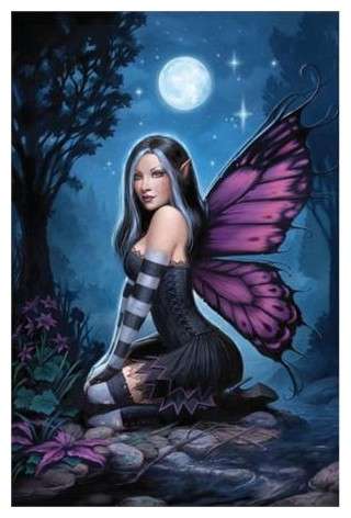 STUNNING NEW IMPORTED RYMAN POSTER - NIGHT FAIRY