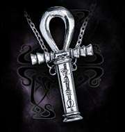 ANKH OF THE DEAD PENDANT NECKLACE  ***ALCHEMY GOTHIC UK***