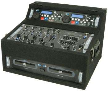 Skytec 19inch Dual CD Player, Mixer and Case Kit - Second hand but PERFECT condition