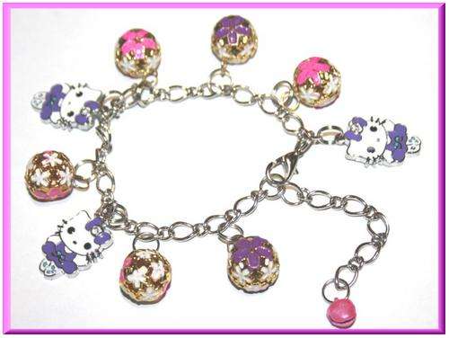 PURPLES & PINKS......KITTIES & BELLS....YUP, SAY HELLO 2 KITTY!