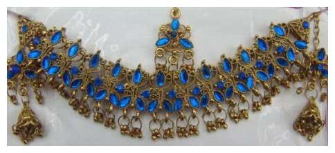 STUNNING BELLY DANCE JEWELLERY SET **IMPORTED FROM INDIA**