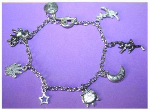 MAGICKAL PAGAN CHARM BRACELET!!!!!
