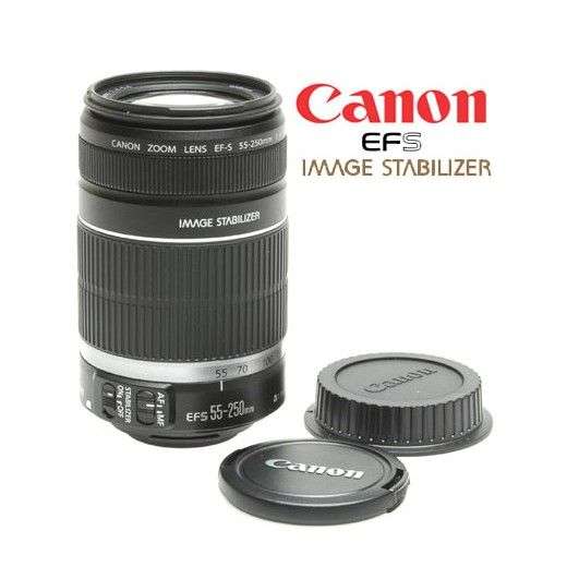 Canon EF-S 55-250mm f/4.0-5.6 IS Telephoto Zoom Lens