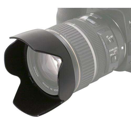 R1.00 NO RESERVE - Zeikos ZE-HLH55 55mm Hard Rubber Lens Hood