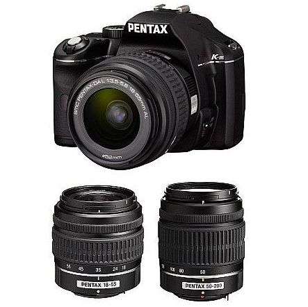 Pentax K-M / K2000 10.2MP  with 18-55mm f/3.5-5.6 DA L and 50-200mm f/4-5.6 ED Lenses