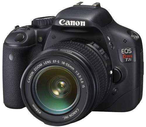 Canon T2i / 550D with Canon 18-55mm iS Lens