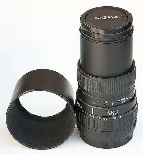 Sigma 55-200mm F4-5.6 DC Lens for Canon