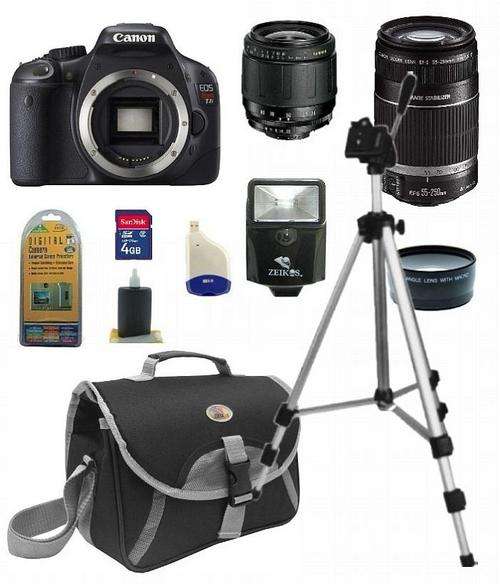 Canon 550D T2i 18-55mm iS and 55-250mm iS 4Gb Kit