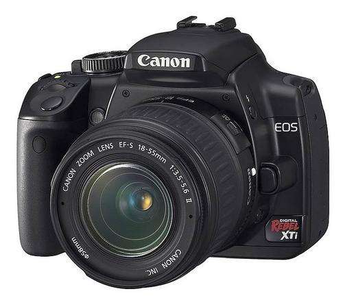 Canon XTi (400D) with Canon 18-55mm iS Lens