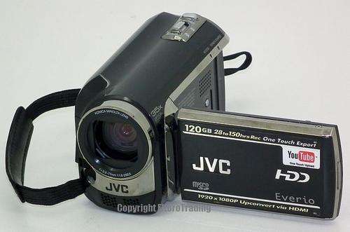 120Gb Hard Drive JVC Everio GZ-MG680 Camcorder (Black)