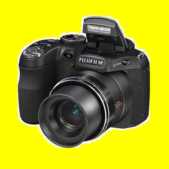 Fujifilm FinePix S1800 12.2 MP Digital Camera with 18x Wide Angle Optical Dual Image Stabilized Zoom