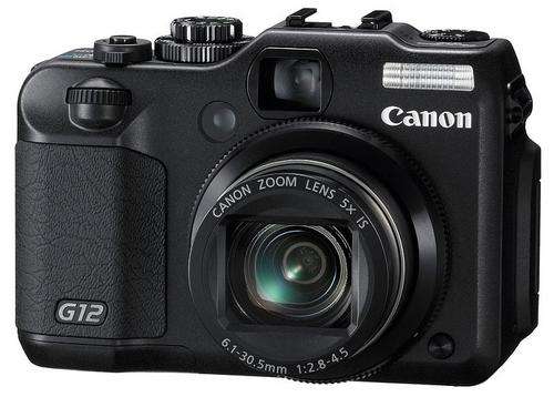 Canon G12 10MP Digital Camera with 5x Optical Image Stabilized Zoom and 2.8 inch Vari-Angle LCD