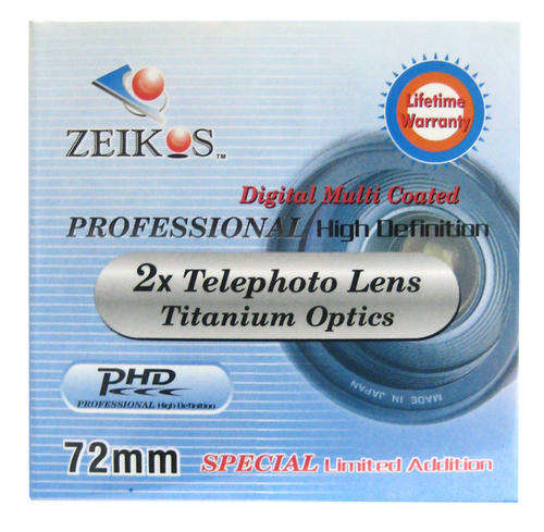 72mm High Quality 2x Telephoto Lens