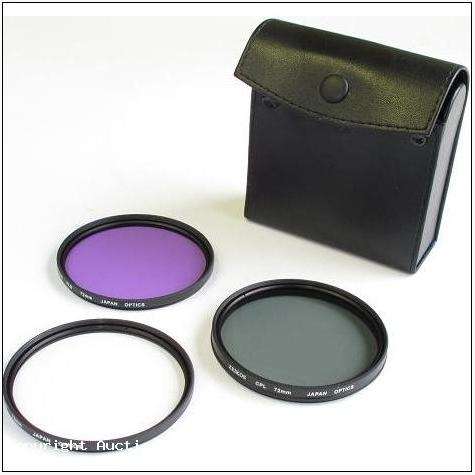 77mm MC Glass Filter Kit (UV-CPL-FLD