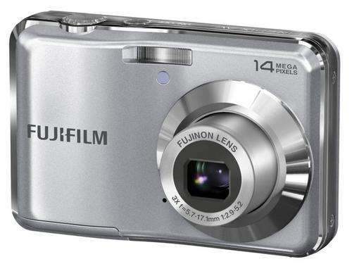 Fujifilm FinePix AV200 14 MP Digital Camera with Fujinon 3x Optical Zoom Lens (Silver)