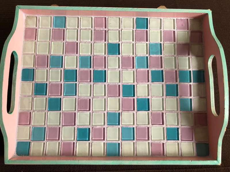 Beautiful Hand-Crafted Tray