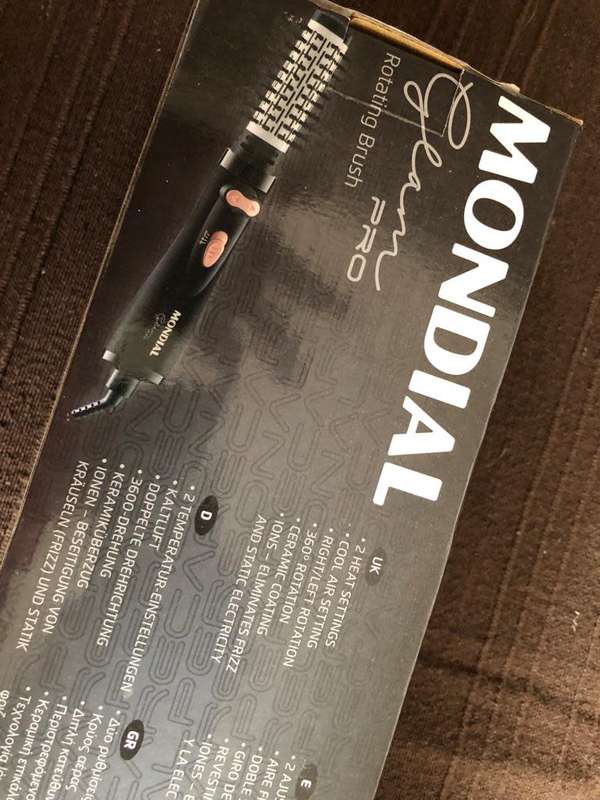 Mondial Glam Pro Rotating Brush