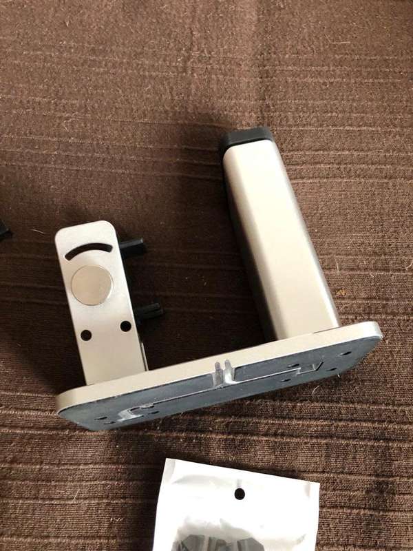 Dual Charging Dock Station for Smartphones & Apple Watch - Silver