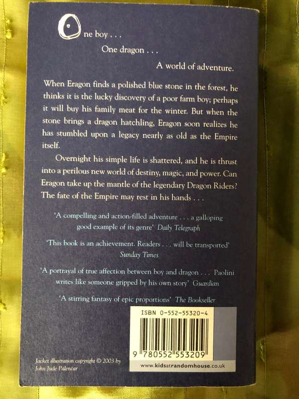 Eragon by Christopher Paolini