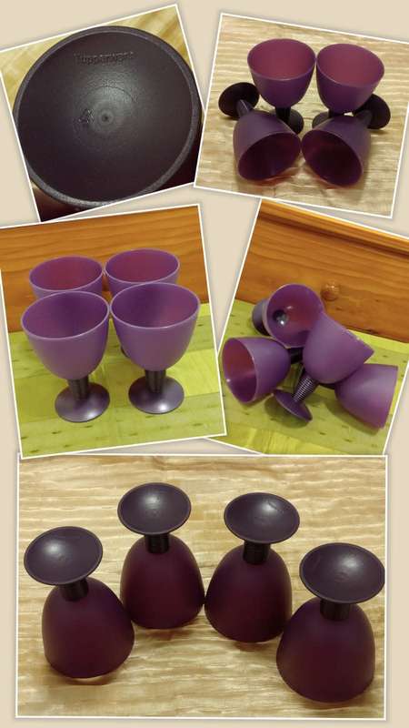 Tupperware Cups - Set Of 4 PLUS Free Gift!