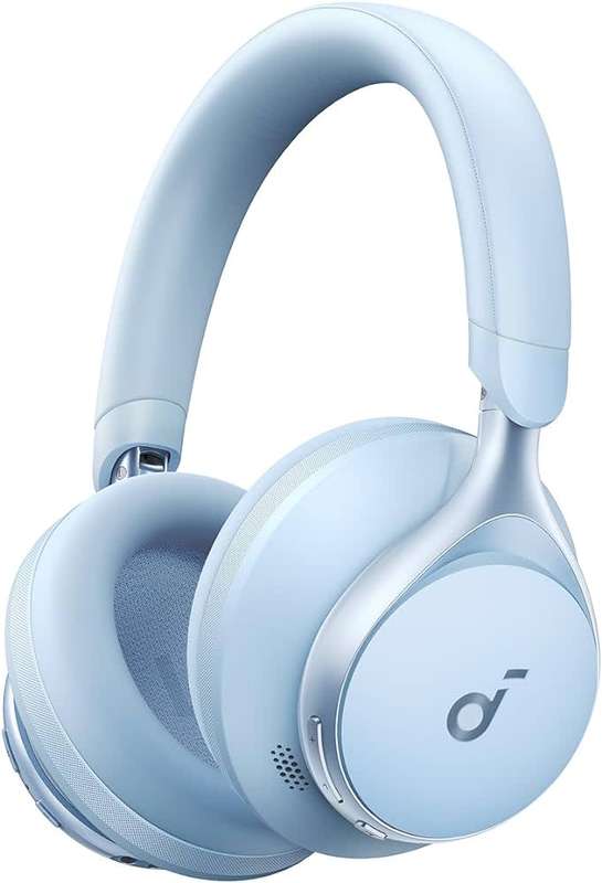 Soundcore Space One Noise Cancelling Headphone - Sky Blue (New, Opened Box)
