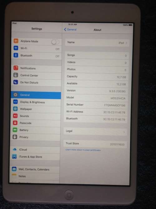 Apple Ipad Mini 1