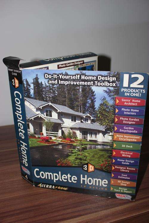 Complete Home 3D Design software - EASY TO USE!