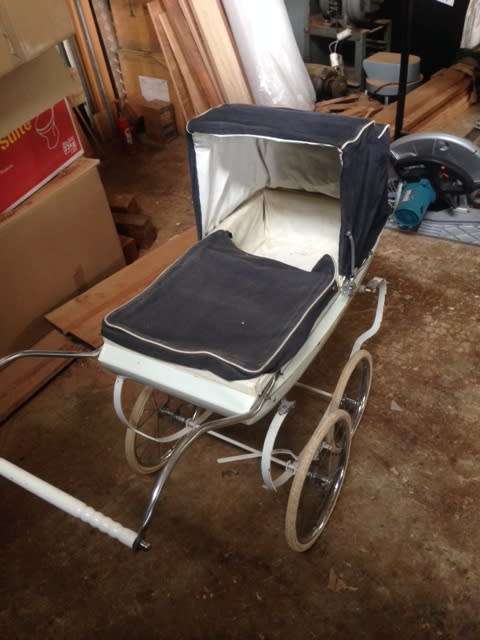 vintage baby pram