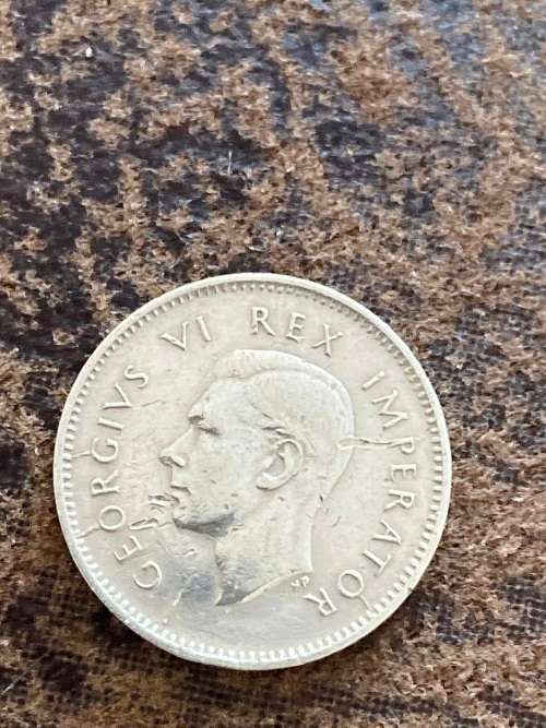1947 Silver 80% Tickey - Good Lustre - See Photographs
