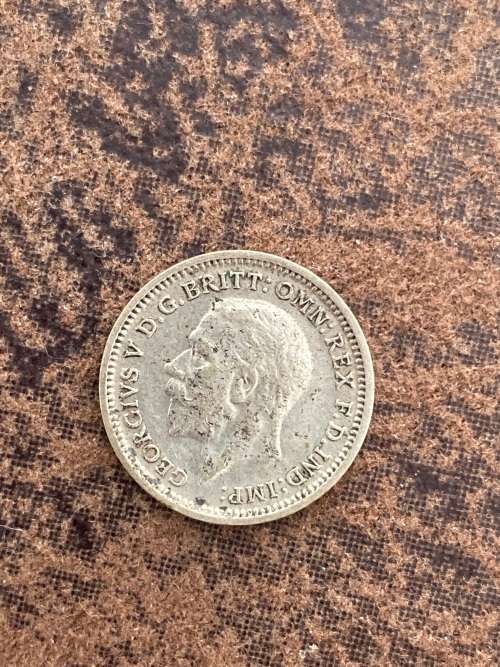 1935 Silver Three Pence