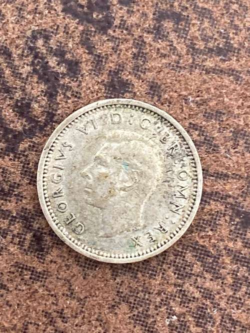 1937 Silver Three Pence