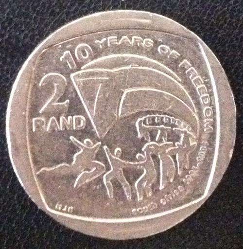 2004 10 Years of Freedom R2 Coin