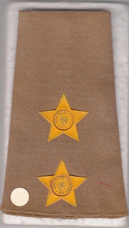 RANK BADGES FIELD DRESS  LIEUTENANT